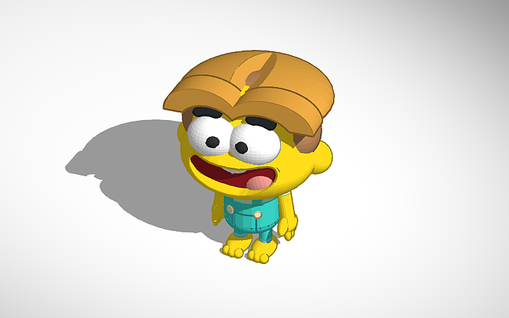 3D design Cricket Green (Big City Greens) | Tinkercad