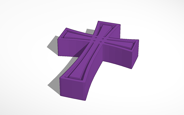 3D design Cross | Tinkercad