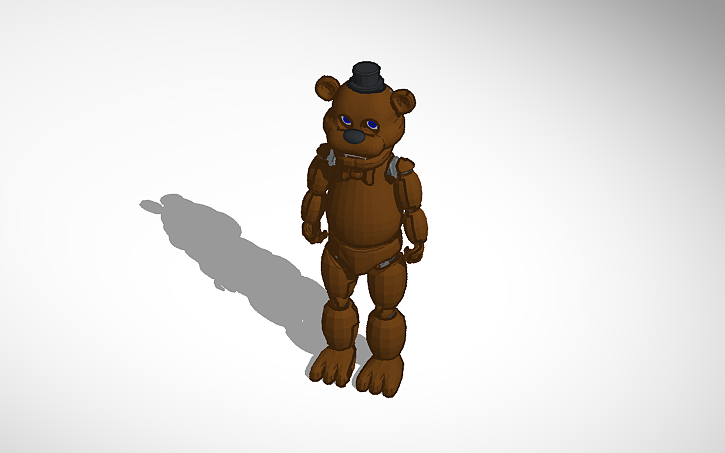 3D design Freddy Fazbear | Tinkercad