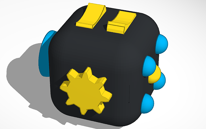 3D design ORIGINAL Fidget Cube | Tinkercad