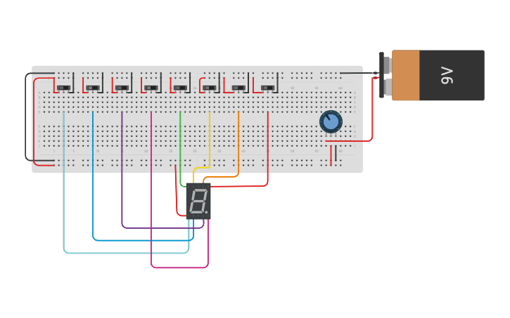 Circuit Design Arduino 7 Segment Led Display With Potentiometer ...