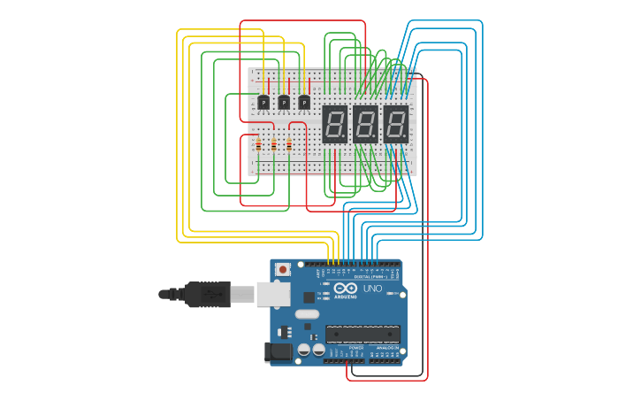 Circuit Design 2 Digit 7 Segment Display Tinkercad - vrogue.co