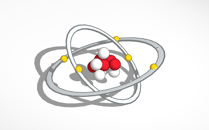 Boron Atom Tinkercad