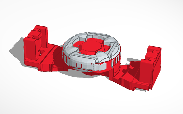 3D design beyblade burst sparking Sparking chip core template | Tinkercad