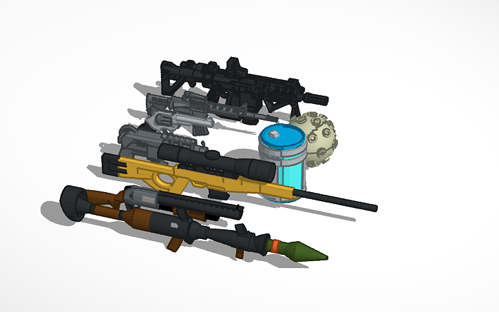 Fortnite Cool Tinkercad Designs Fortnite Tinkercad