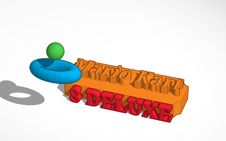 3D design Mario Kart 8 DELUXE | Tinkercad