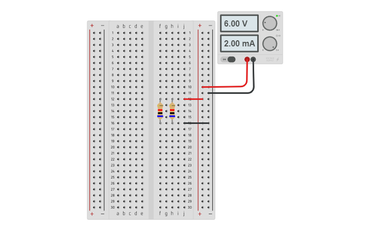 Circuit design 저항연결(병렬) | Tinkercad Circuit Design 저항연결(병렬) | Tinkercad