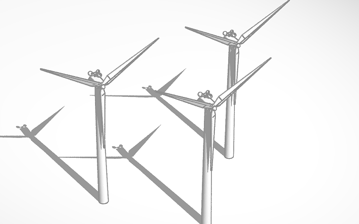 3D design Wind Turbine | Tinkercad
