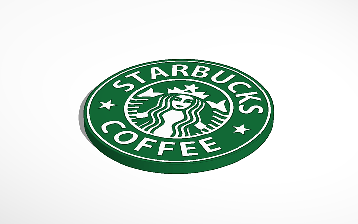 3d Design Starbucks Logo Tinkercad
