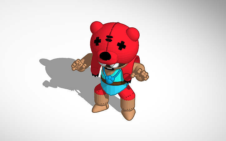 Brawl Stars Nita Tinkercad - brawl stars nita grown up