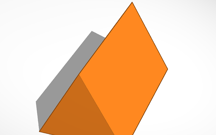 Prisma A Base Triangolare Tinkercad Prisma A Base Triangolare