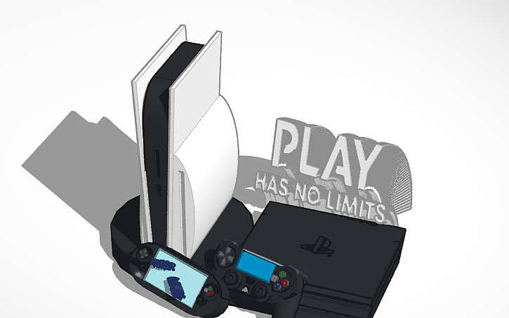 Ps5 Ps4 And Ps Vita Models Tinkercad