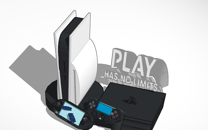 Ps5 Ps4 And Ps Vita Models Tinkercad Ps5 Ps4 And Ps Vita Models Tinkercad