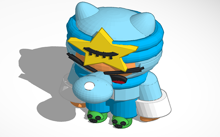 Uykucu Sandy Tinkercad - brawl stars karakterleri 3d