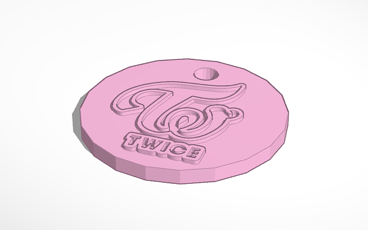Twice Logo Badge Tinkercad Twice Logo Badge Tinkercad