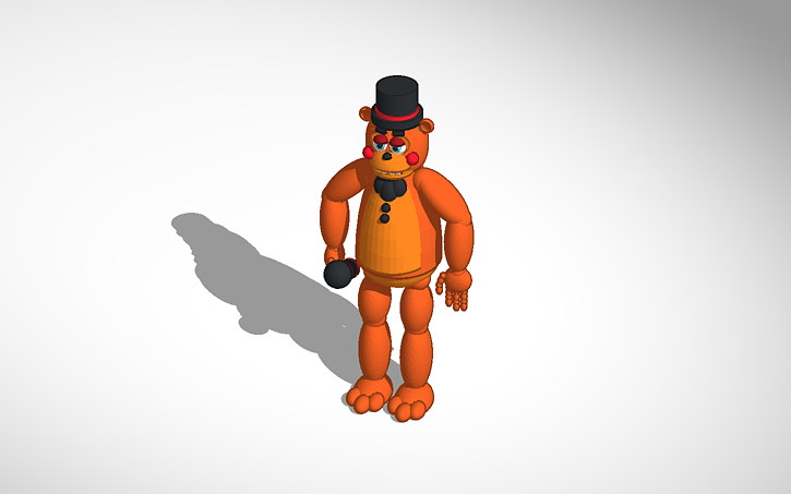 3D design Toy Freddy FNAF 2 | Tinkercad