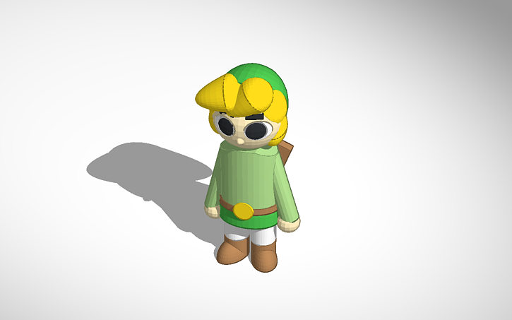 Toon Link Tinkercad