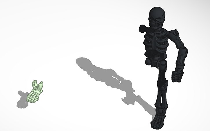 Wither Skeleton Real Life Tinkercad