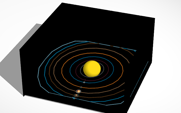 3D design The Solar System | Tinkercad