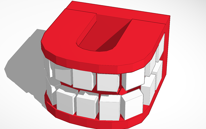 3D design teeth | Tinkercad