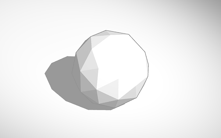 3D design 40 Sided Die | Tinkercad