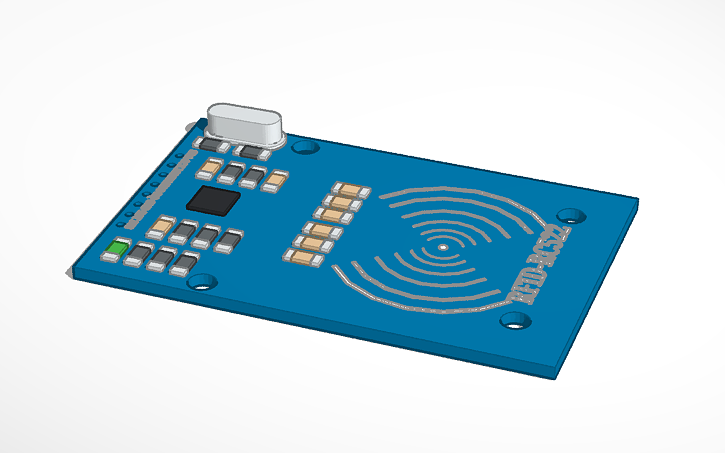 3D design Copy of Arduino RFID-RC522 | Tinkercad