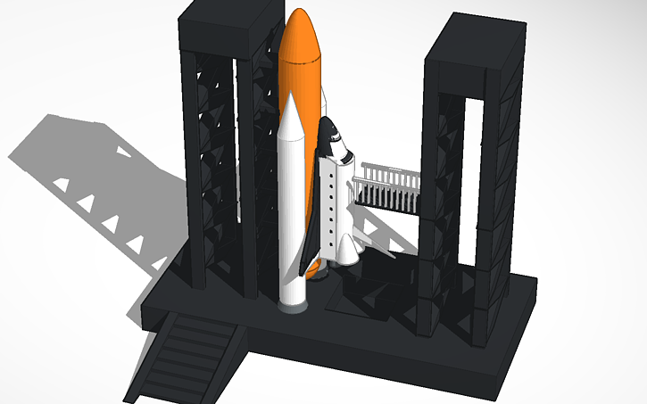 3D design rocket launch | Tinkercad