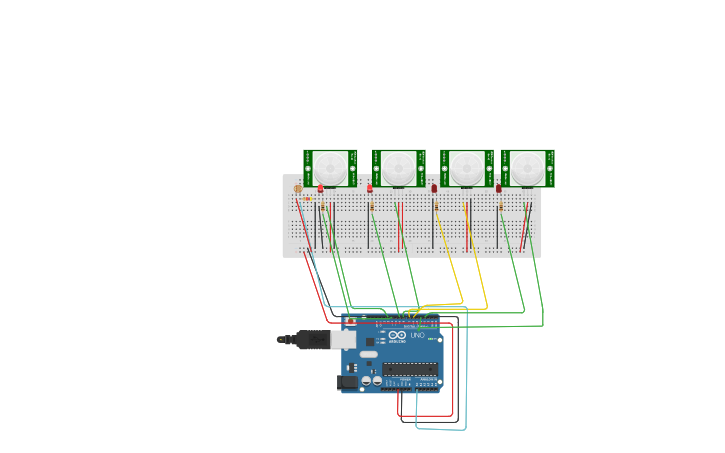 Circuit Design Copy Of Copy Of Automatic Street Light System Tinkercad