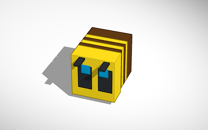 Minecraft Bee Tinkercad