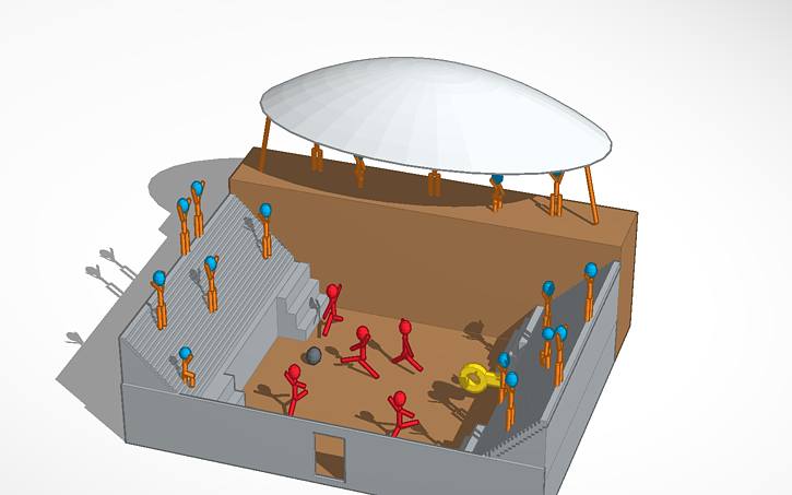3D design School Project: Pok A Tok Court (Mayans) Tinkercad 3D design School Project: Pok A Tok Court (Mayans) Tinkercad