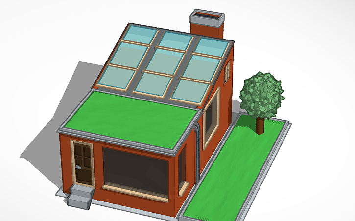 How To Make A 3d House In Tinkercad